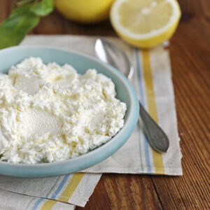 Homemade Ricotta Cheese Recipe Image
